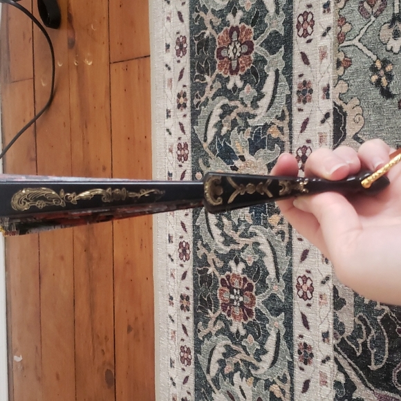 3/$35 Victorian-Inspired Folding Fan - Picture 3 of 3